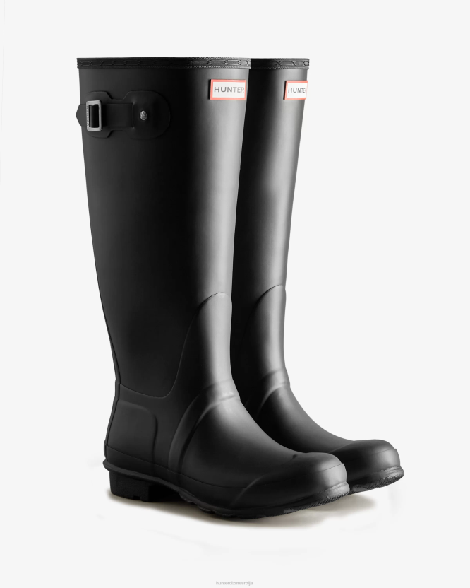 Hunter високе широке чизме за кишу BLT0120 црн