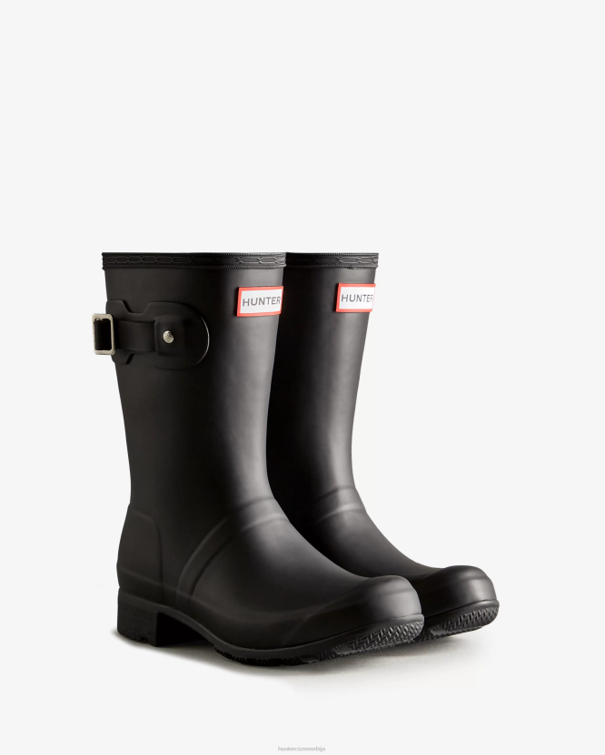 Hunter тоур склопиве кратке чизме за кишу BLT0160 црн