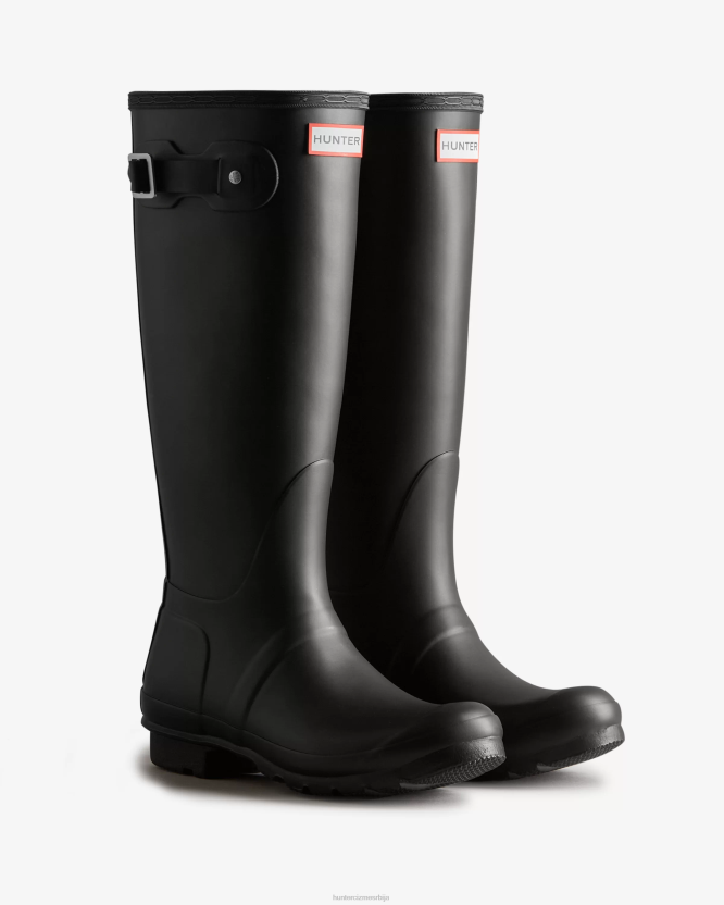 Hunter високе чизме за кишу BLT070 црно бели