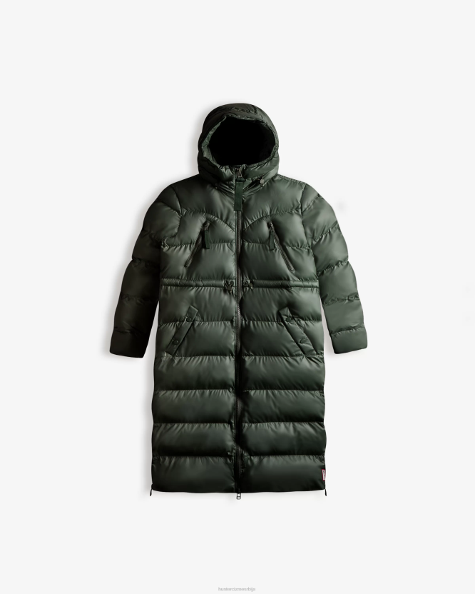 Hunter изоловани гумирани дуги капут BLT0369 арктичка маховина зелена