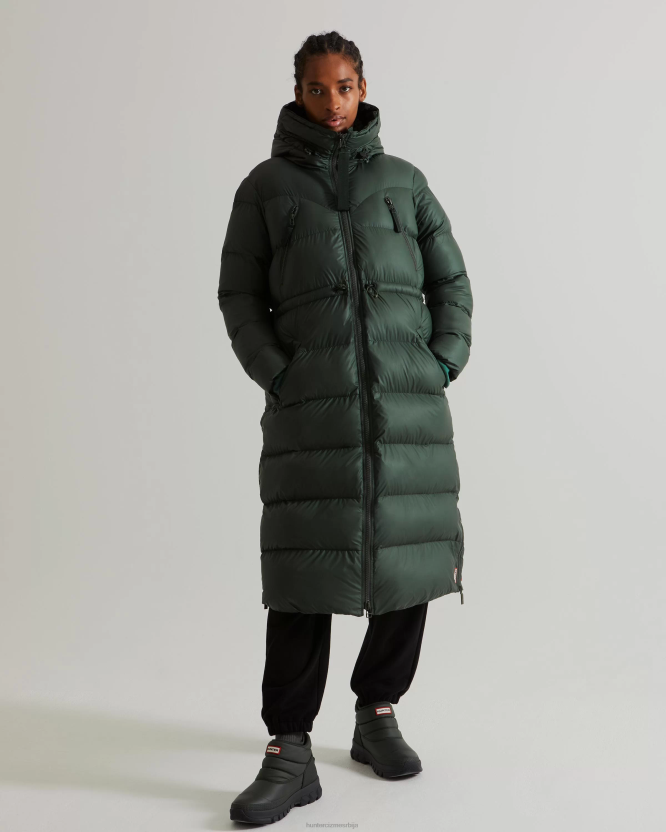 Hunter изоловани гумирани дуги капут BLT0369 арктичка маховина зелена