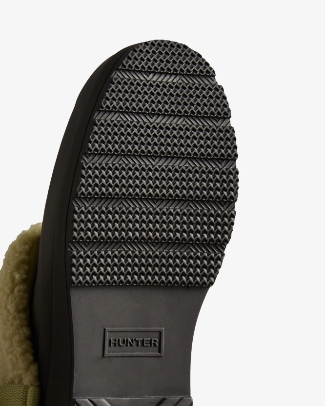 Hunter играјте веганске изоловане кломпе BLT0260 црно/дивље зелено