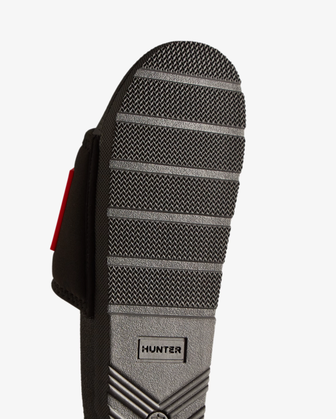 Hunter неопренски лого слајдови BLT0105 црн