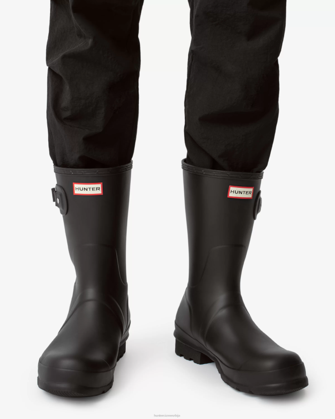 Hunter оригиналне кратке чизме за кишу BLT0504 црн