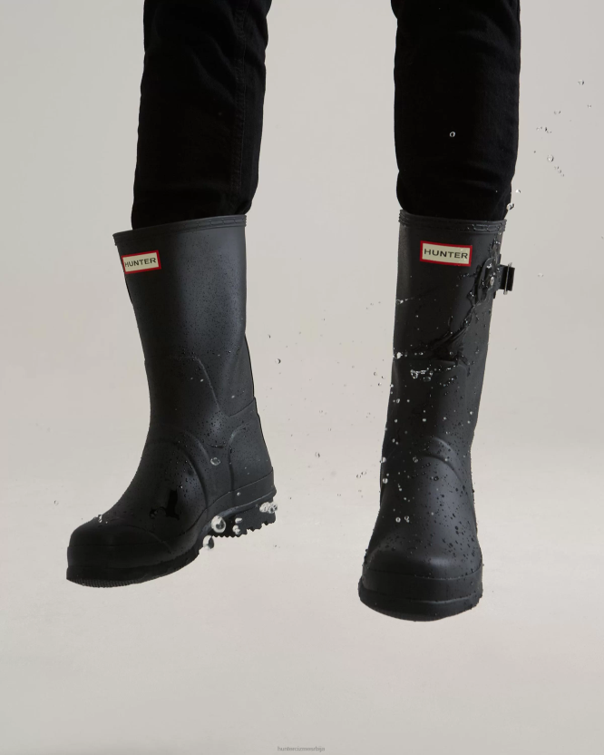 Hunter оригиналне кратке чизме за кишу BLT0504 црн