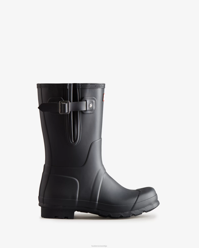 Hunter кратке бочне подесиве чизме за кишу BLT0544 шкриљасто сива