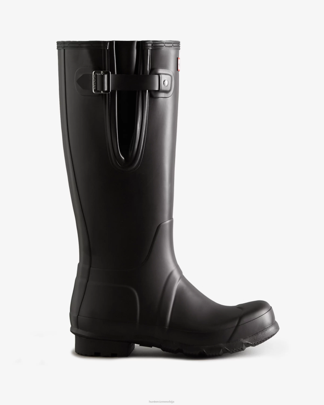 Hunter високе бочне подесиве чизме за кишу BLT0561 црн