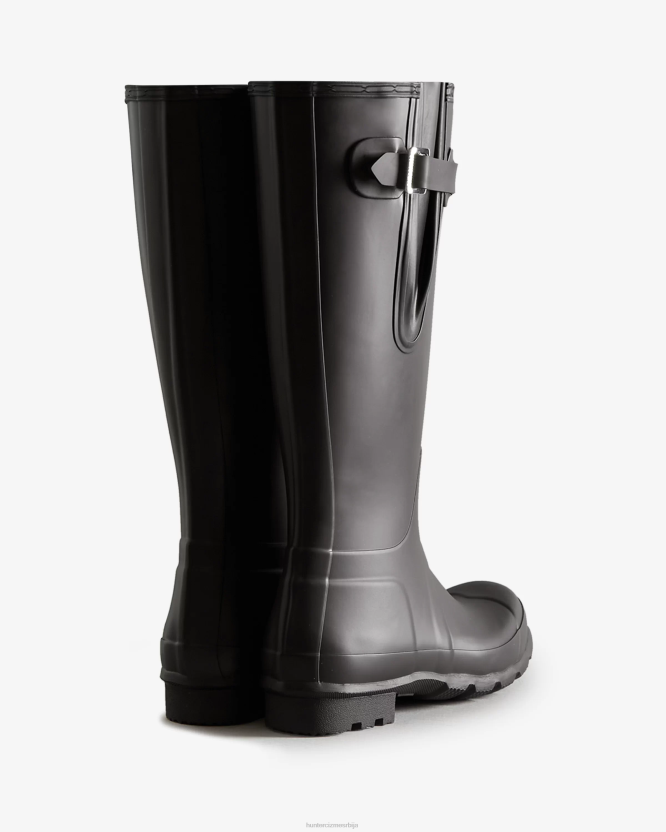 Hunter високе бочне подесиве чизме за кишу BLT0561 црн