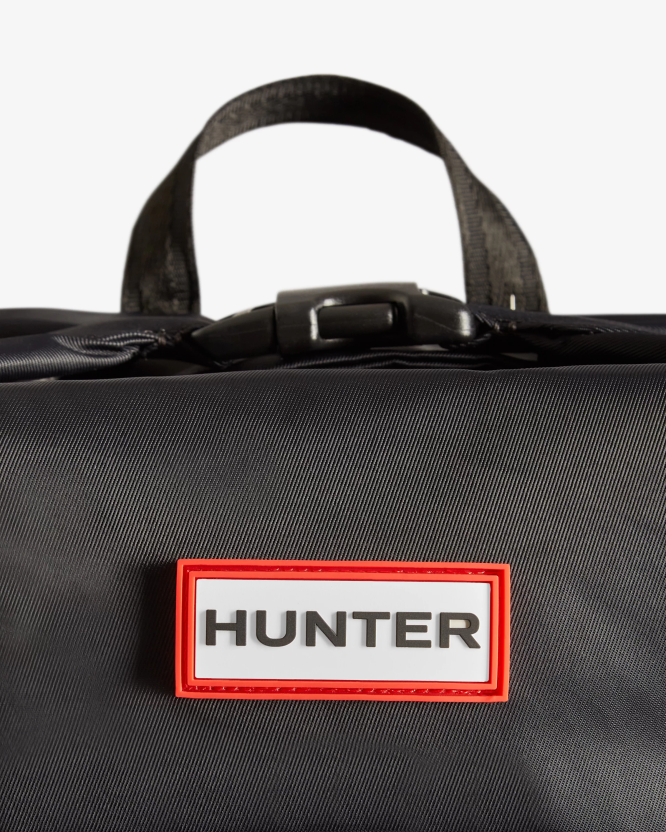Hunter најлонски пионирски ранац са горњим клиповима BLT0376 црн
