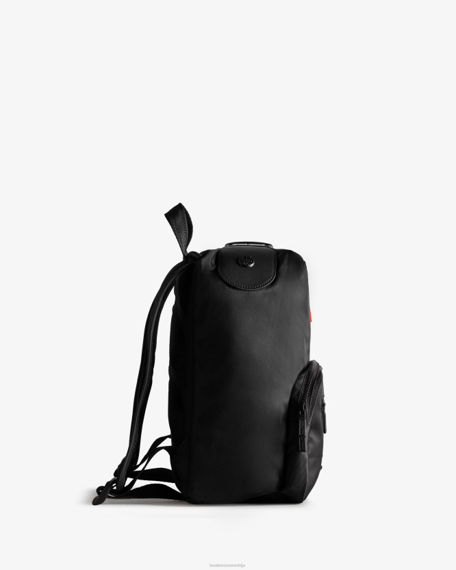 Hunter мини најлонски пионирски ранац са горњим клиповима BLT0423 црн