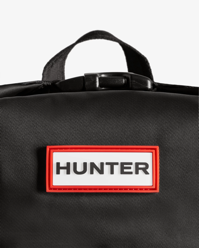 Hunter мини најлонски пионирски ранац са горњим клиповима BLT0423 црн