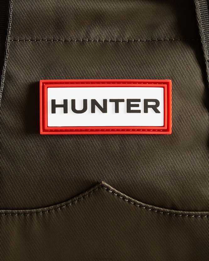 Hunter најлонска мини торба са копчама BLT0462 тамна маслина