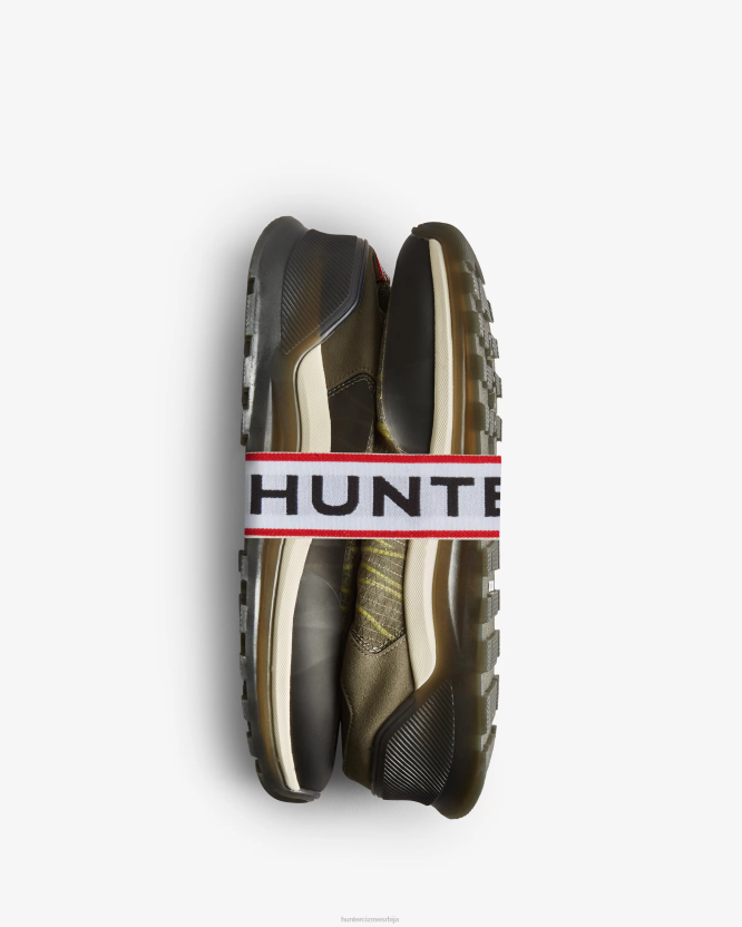 Hunter путна патика BLT0584 лишај зелено/густо зелено/осенчено бело/црно